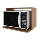 Ver imagem 2 de Nicho Aéreo Cozinha Multiuso para Forno Micro 60cm Freijó Cz3103