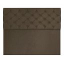 Ver imagem 5 de Cabeceira Capitonê Solteiro 0,90m Jade Suede Marrom