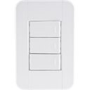 Ver imagem 3 de Conjunto 4x2 com 3 Interruptores Simples 10a 250v