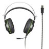 Fone Headset Gamer 7.1 USB com LED Verde Warrior Raiko - 2