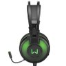 Fone Headset Gamer 7.1 USB com LED Verde Warrior Raiko - 3