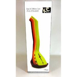 Jogo de Talheres Em Nylon Com Cabo Magnético Ke home - 2