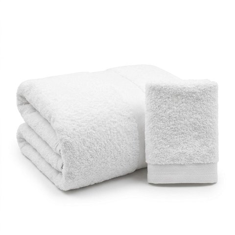 Jogo de Toalhas de Banho e Rosto Super Soft 2 Peças Algodão Super Macio Premium Casa Dona