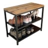 Sapateira Banco Strassis Design Sd-5003-60 Cor Preta - 1