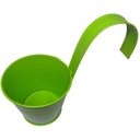 Ver imagem 3 de Kit com 4 Cachepot para Jardim Suspenso Vertical de Metal Vaso Planta Flor Verde (Cachepo-1)