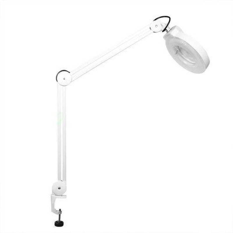 Lupa Estetica Luminária Led de Mesa Articulável Giratório Vidro Óptico Bivolt - 2