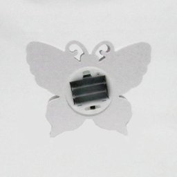 Luminária Espelho 3D Infinito LED Borboleta Profundidade Luz Quarto (Qz3802) - Rosa - 4