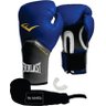 Kit Luva Everlast Pro Style Elite Azul 14oz Bandagem/Bucal - 1