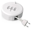 Ver imagem 2 de Filtro De Linha Extensao Retratil 3 Tomadas 5 Metros Multilaser WI252