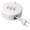 Ver imagem 1 de Filtro De Linha Extensao Retratil 3 Tomadas 5 Metros Multilaser WI252