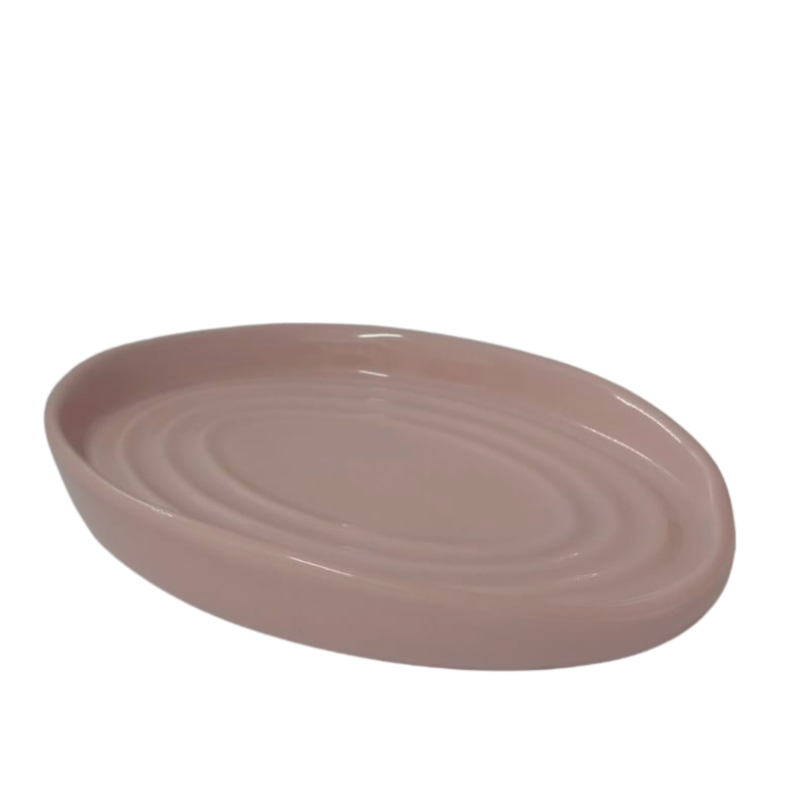 Descanso Oval para Talheres:eleve Suas Refeições com Elegância e Praticidade.:vermelho - 3