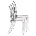 Ver imagem 4 de Cadeira Acrílica Elizabeth - Ghost - Incolor - Transparente