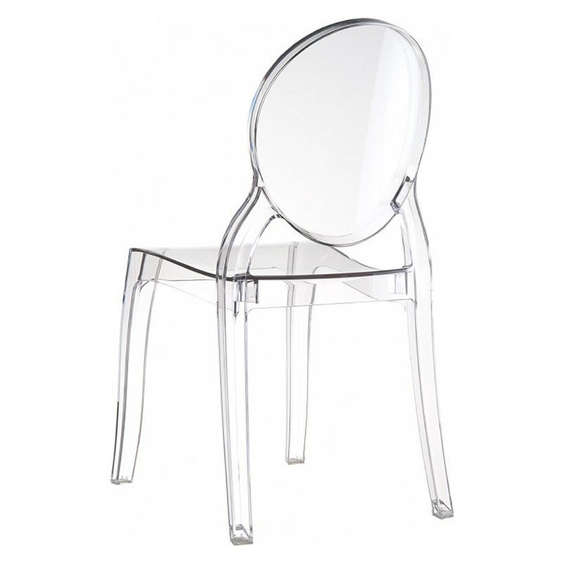 Cadeira Acrílica Elizabeth - Ghost - Incolor - Transparente - 3