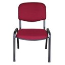 Ver imagem 3 de Kit com 3 Cadeiras para Auditórios Linha Hotel Auditório Vermelho