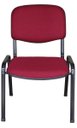 Ver imagem 3 de Kit com 3 Cadeiras para Auditórios Linha Hotel Auditório Vermelho