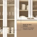 Ver imagem 6 de Cristaleira 2 Portas com Vidro Classy