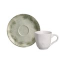 Ver imagem 2 de Conjunto de Xícara de Cafezinho com Pires 06 Peças Bio Tropicália Porto Brasil