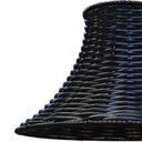 Ver imagem 2 de Lustre Pendente de Junco - Modelo Chapéu Chines - Modelo Tabaco