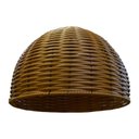 Ver imagem 2 de Lustre Pendente de Junco - Modelo Meia Bola - Modelo Areia