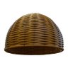 Lustre Pendente de Junco - Modelo Meia Bola - Modelo Areia - 2
