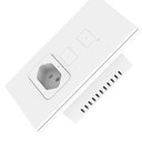 Ver imagem 1 de Tomada Inteligente com Interruptor Wi-fi 2 Botões Alexa e Google Bivolt