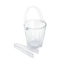 Ver imagem 3 de Balde para Gelo de Cristal com Alça e Pinça de Plástico 800ml - Lyor