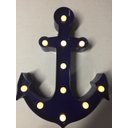 Ver imagem 1 de Âncora luminosa decorativa luminária led 3D  a pilha