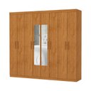 Ver imagem 1 de Guarda Roupa 8 Portas Espelho Central Gran Prime-grand Line