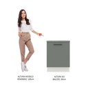 Ver imagem 6 de Balcão Armário de Cozinha 60 cm 1 Porta Branco/Cinza Agata Madesa