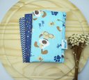 Ver imagem 3 de Toalha de Boca 3 Pçs Azul 25 X 25 Cm - Lilifish Baby & Kids