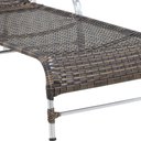 Ver imagem 6 de 3 Espreguiçadeiras e Mesa Decorativa Piscina Trama Original Argila