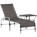 Ver imagem 5 de 3 Espreguiçadeiras e Mesa Decorativa Piscina Trama Original Argila