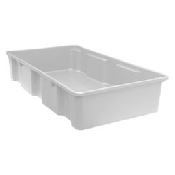 Caixa Organizadora Multiuso Longa 32 L Retangular Branca - 1 Caixa Organizadora Multiuso Longa 32 L Retangular Branca - 1