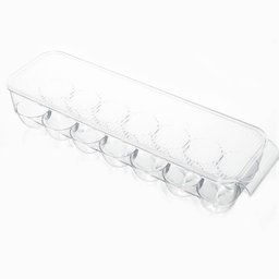 Organizador de Geladeira Bandeja Porta Ovos com Tampa My Box 14 Unidades - Lyor - 2 Organizador de Geladeira Bandeja Porta Ovos com Tampa My Box 14 Unidades - Lyor - 2