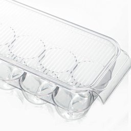 Organizador de Geladeira Bandeja Porta Ovos com Tampa My Box 14 Unidades - Lyor - 4 Organizador de Geladeira Bandeja Porta Ovos com Tampa My Box 14 Unidades - Lyor - 4