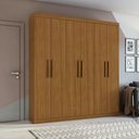 Ver imagem 1 de Guarda-Roupa Casal 6 Portas Jazz- Lopas - Rovere Naturale