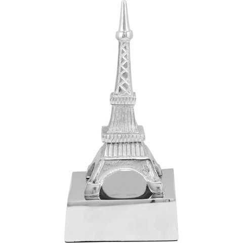 HOME&CO TOURISM ADORNO 21x10x10cm ALUMÍNIO PRATA TORRE EIFFEL