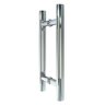 Puxador inox PX 0002 polido caixa com 10 unidades - 1