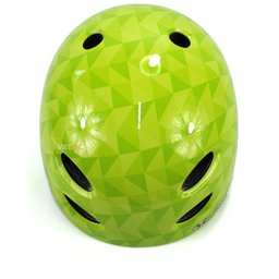 Capacete OGK Kabuto FR-1 BMX Dirt Patins Skate FR-1 Branco Verde Fluorescente - 5