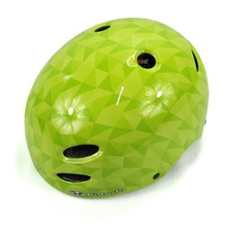 Capacete OGK Kabuto FR-1 BMX Dirt Patins Skate FR-1 Branco Verde Fluorescente - 1