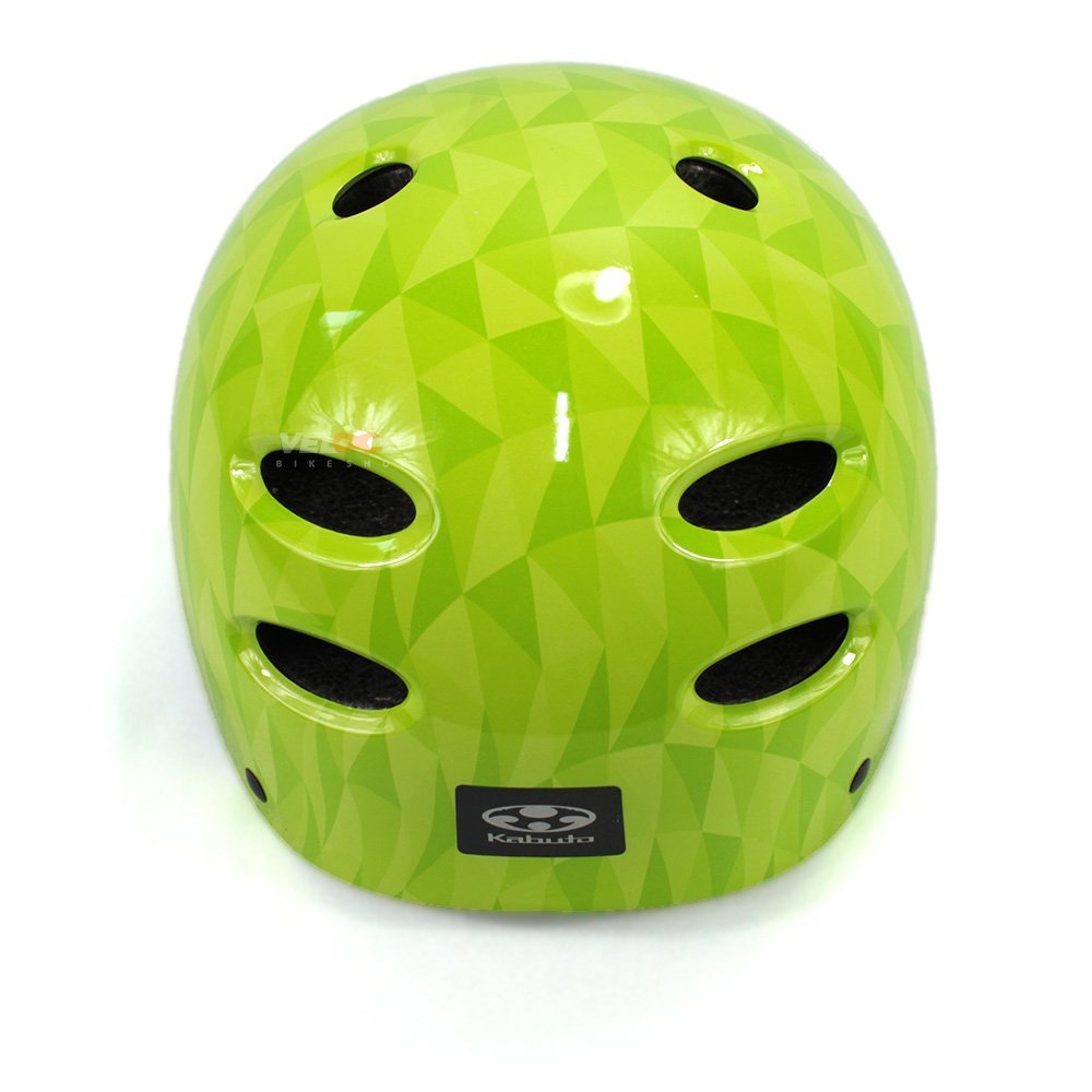 Capacete OGK Kabuto FR-1 BMX Dirt Patins Skate FR-1 Branco Verde Fluorescente - 3