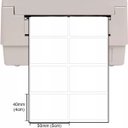 Ver imagem 2 de 2 Rolos Etiqueta Zebra Zd220 50x40 Cm + 1 Ribbon 110x74