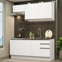 Ver imagem 1 de Armário de Cozinha Compacta 180cm Branco Glamy Madesa 07