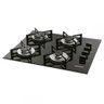 Cooktop a Gás 4 Bocas de Vidro Preto Suggar Bivolt FG4004VP - 1