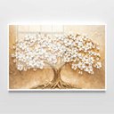 Ver imagem 3 de Quadro Decorativo Árvore com Flores Brancas Sala Quarto Casa Escritório