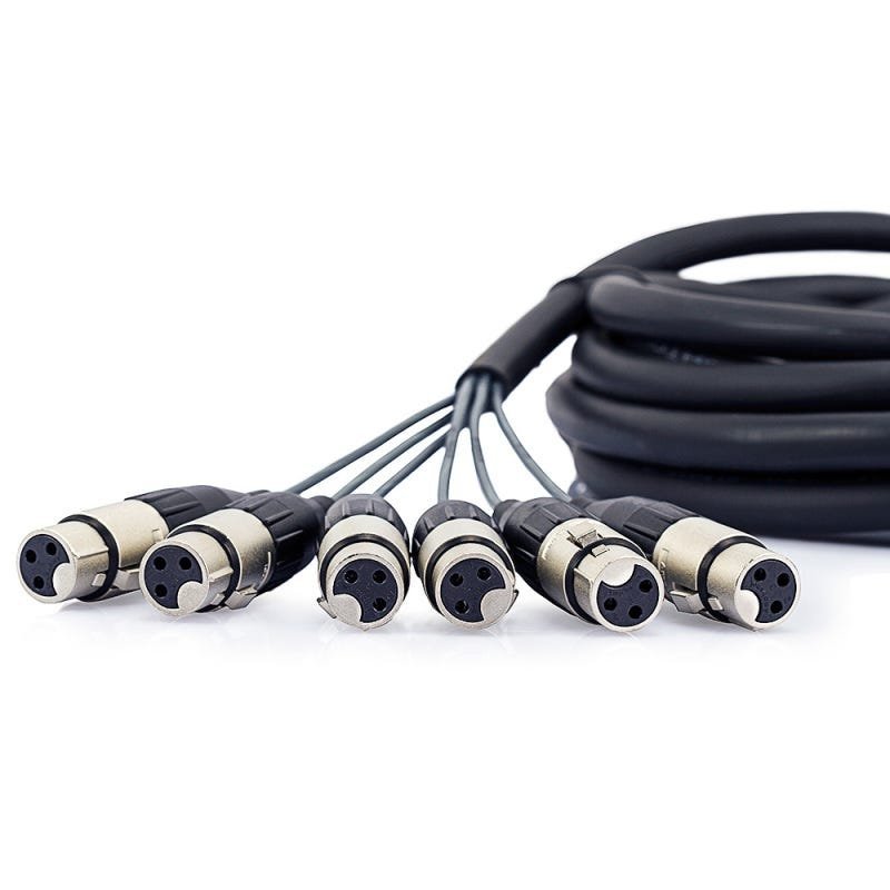 Multicabos com Conectores xlr 36 Vias - Amphenol 3 Metros - 3