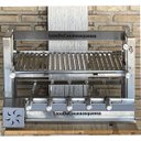 Ver imagem 4 de Churrasqueira Inox Elevatória Gourmet Com Kit Giratório Motor Elétrico Com Espetos e Grelha Argentin