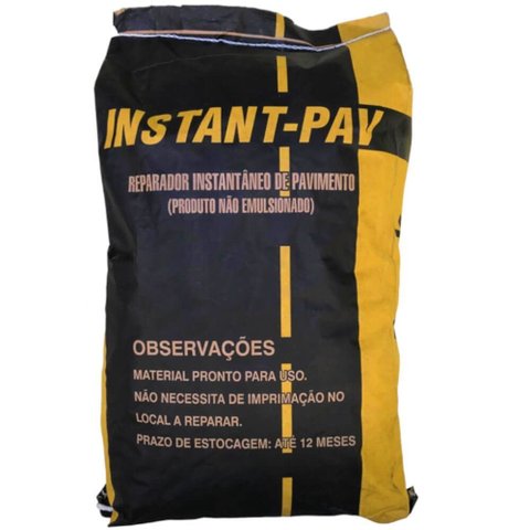 Reparador Instantâneo Instant-pav 25 Kilos - Rip25 - Cb-pav Reparador Instantâneo Instant-pav - Rip2