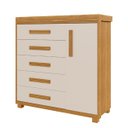 Ver imagem 1 de Comoda Londres Fenix 100% Mdf Cinamomo Off White