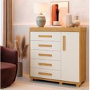 Ver imagem 3 de Comoda Londres Fenix 100% Mdf Cinamomo Off White